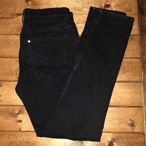 H&M Black Skinny Fit  Coupe Moulante Jeans 14Y+